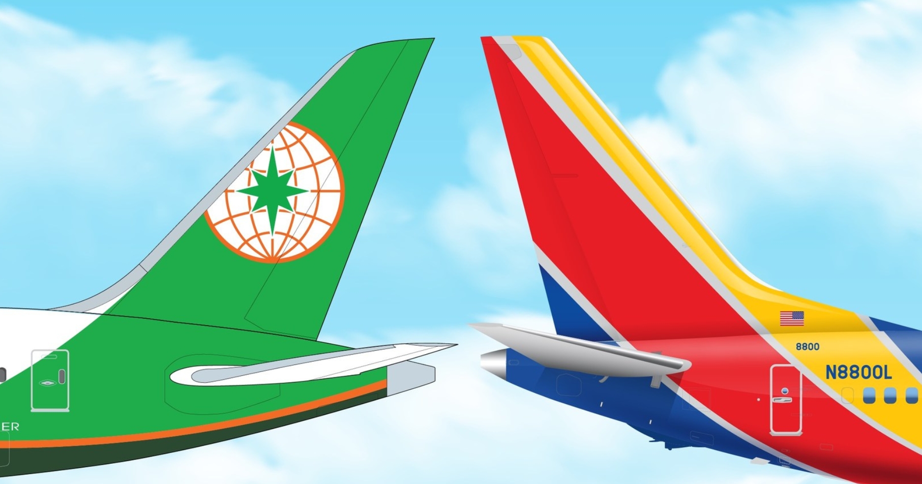 EVA Air �Ѻ��� Southwest Airlines �������͢�����鹷ҧ����Ѱ����ԡ�