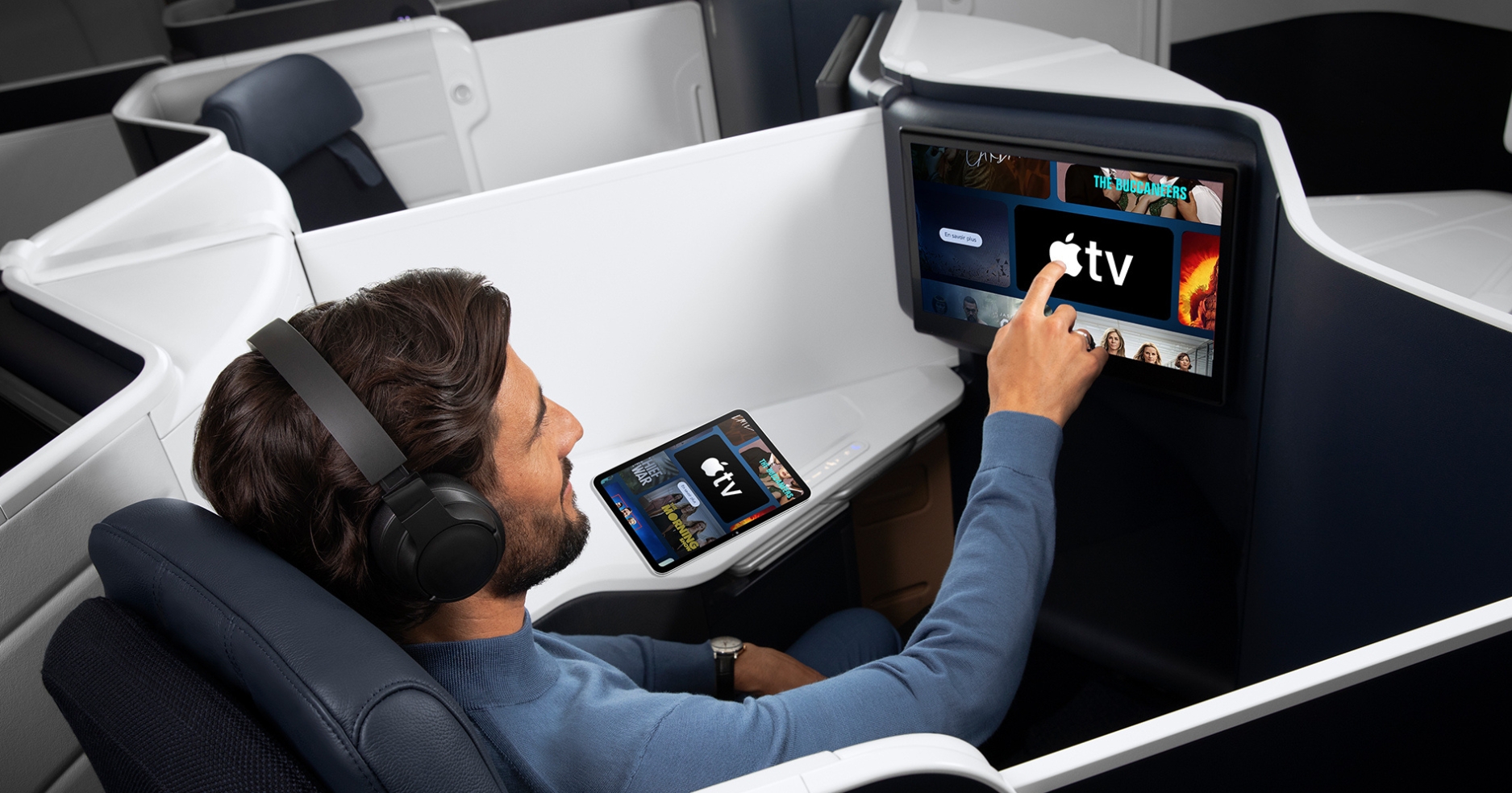 Air France �Ѻ��� Apple TV ¡�дѺ�����ѹ�ԧ������ǺԹ ���������ԡ�õ������͹���Ҥ�